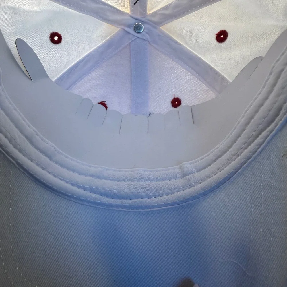 Disney Mickey Mouse 90 Years White Baseball Cap Hat Jerry Leigh Adult Adjustable